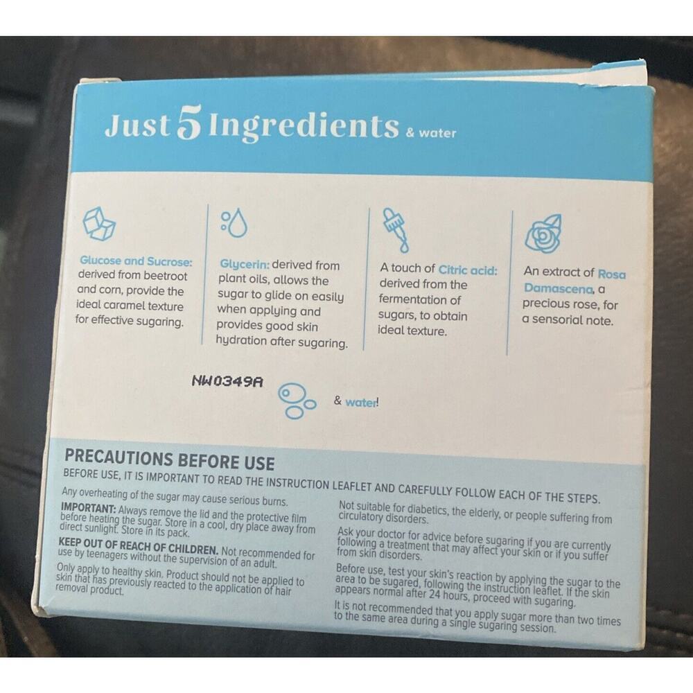 Nair Spa Sugar Hair Remover Kit, 3 Full Body Applications, 11.8 oz - Picture 6 of 6